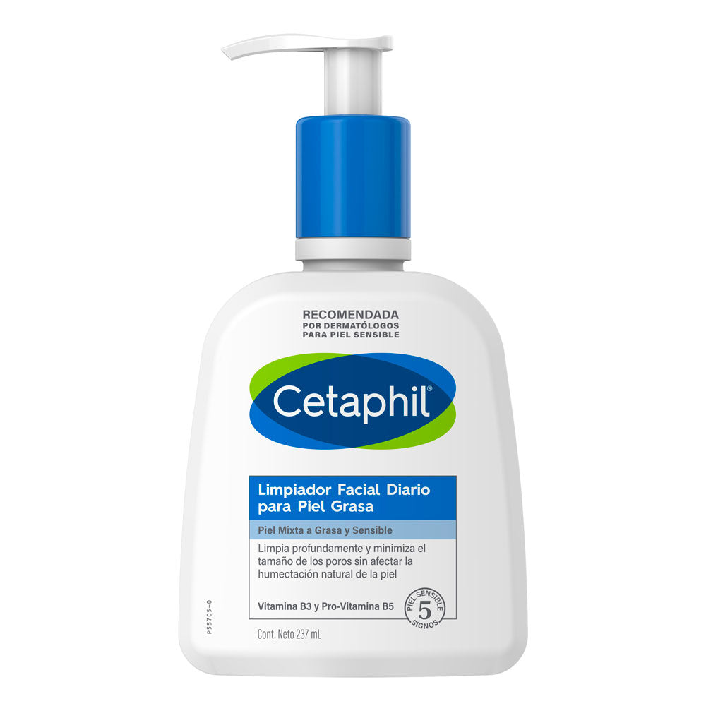 CETAPHIL GEL LIMPIADOR PIEL GRASA 473 ML