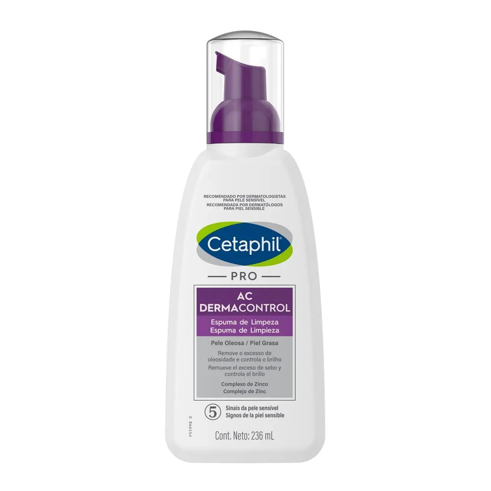 CETAPHIL PRO AC CONTROL ESPUMA LIMPIADORA FCO 236 ML