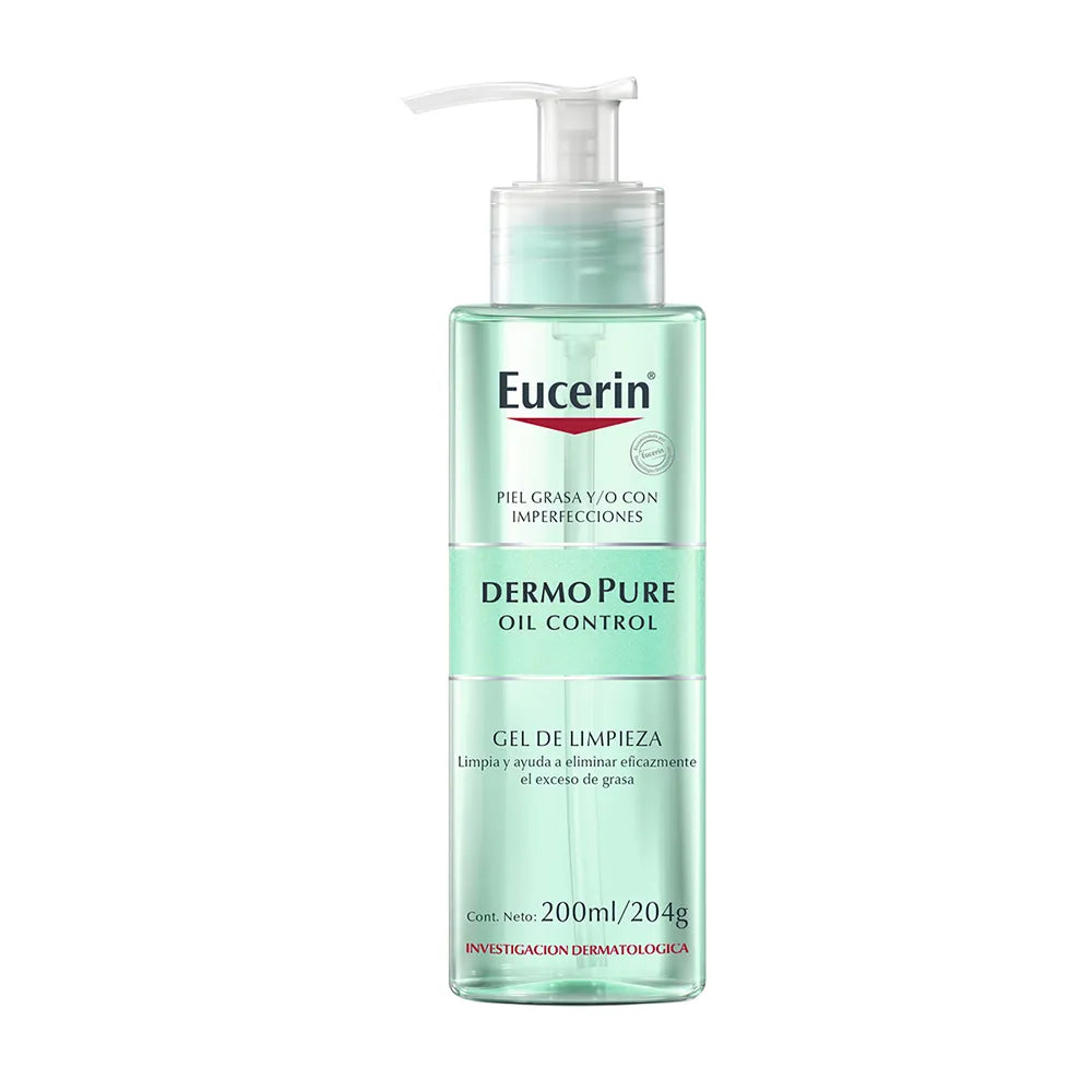 EUCERIN GEL DERMOPURE OIL CONTROL 200 ML