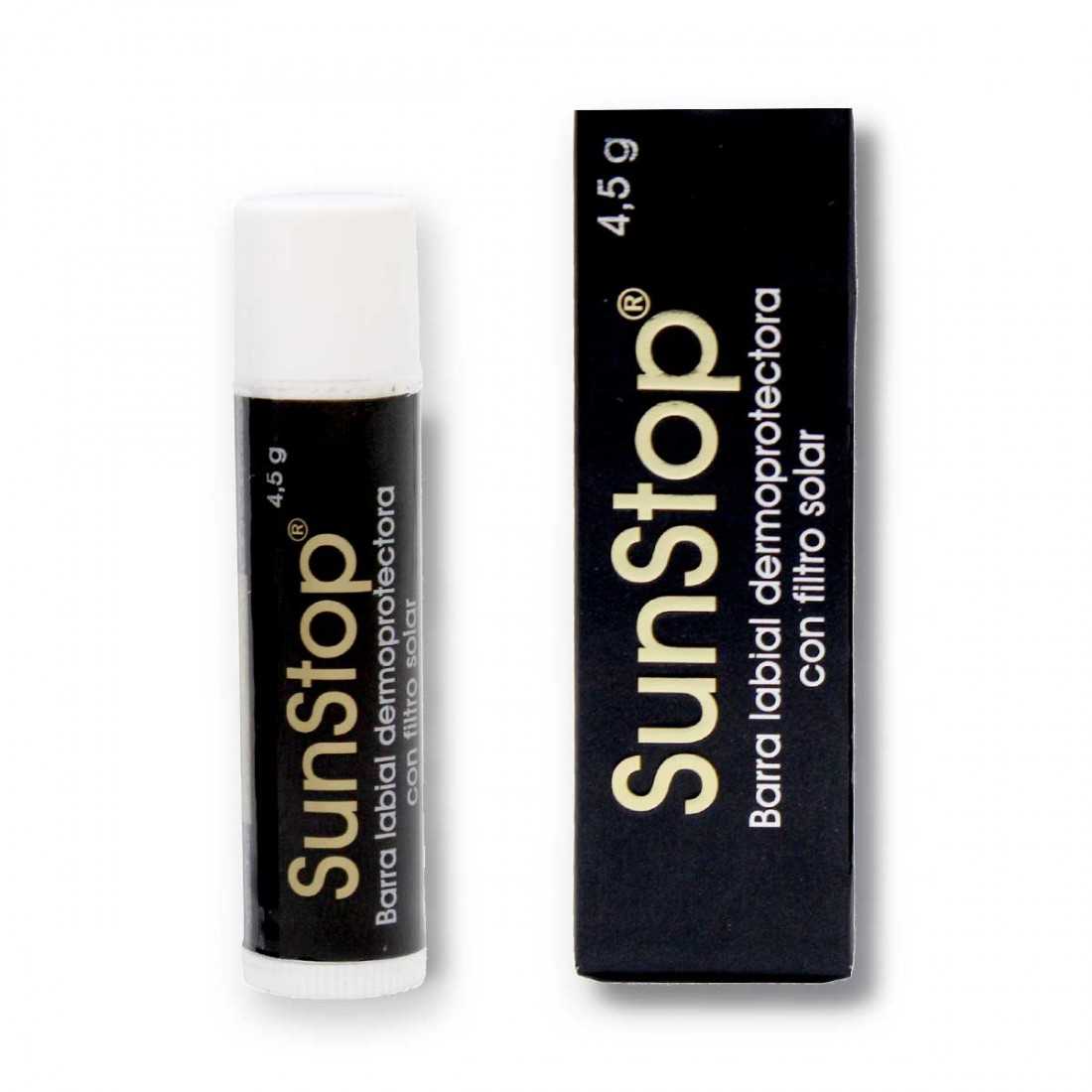 SUNSTOP BARRA LABIAL DERMOPROTECTORA TUB 4,5 GR