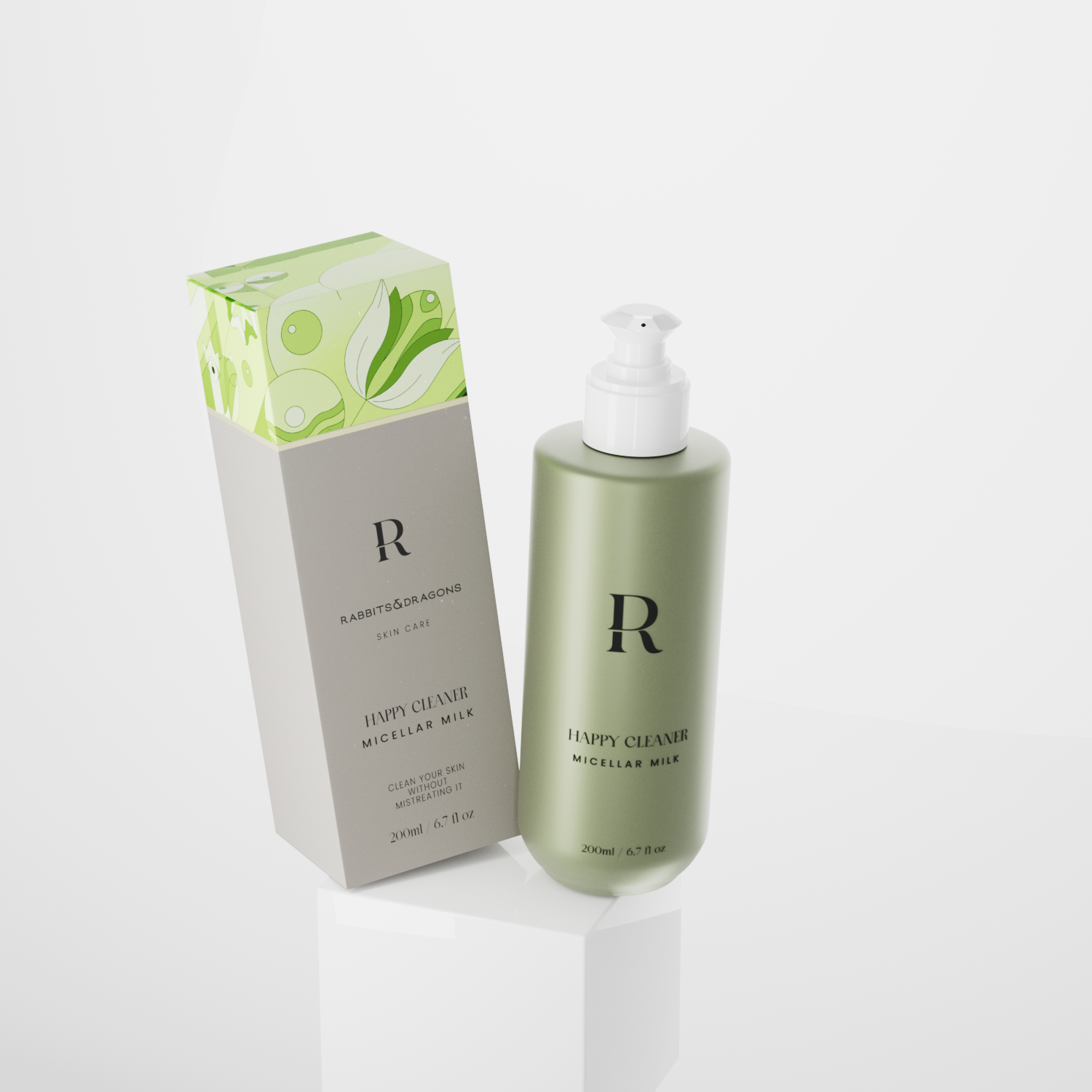Happy Cleanser Micellar Milk Frasco x 200 ml