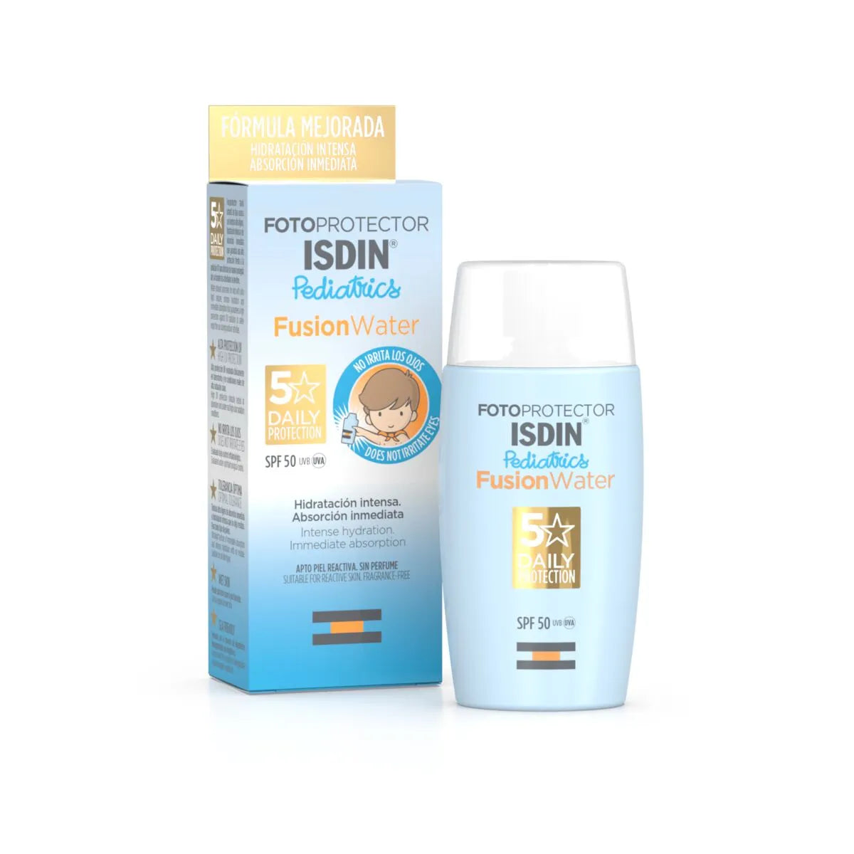 Fusion water pediatrics spf50