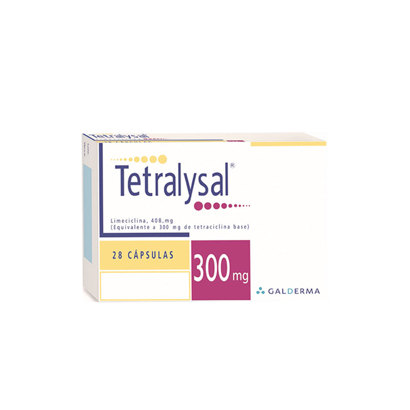 Tetralysal Caja x 28 Caps 30 mg